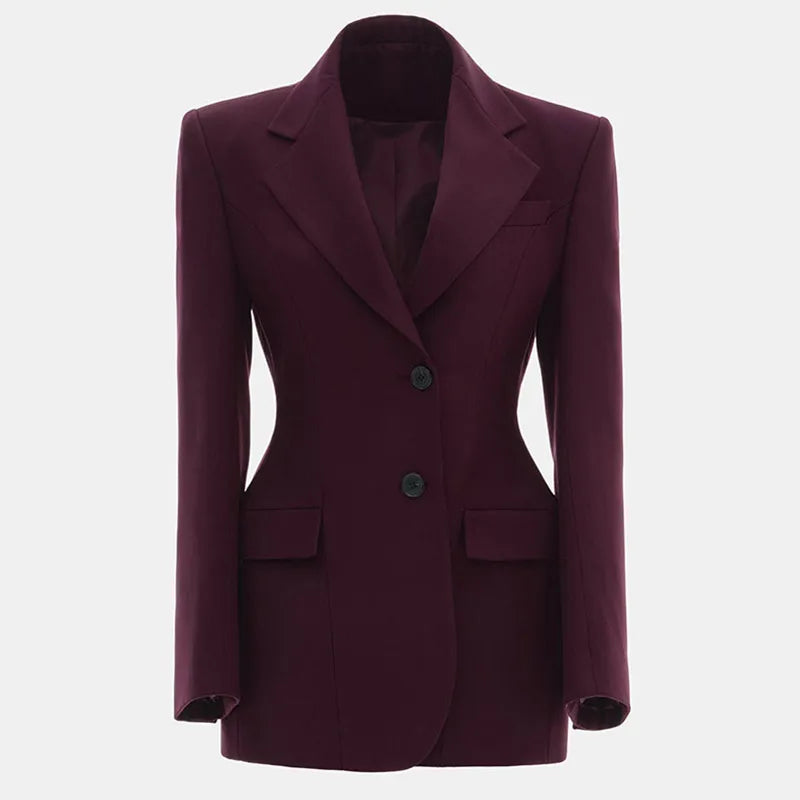 Zaria Blazer – Bold Structure, Street-Ready Edge - LÜORÉ