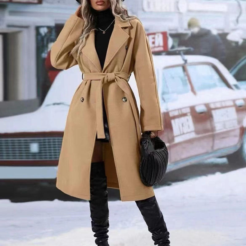 Luxe Trench – Timeless Elegance, Winter-Ready Style - LÜORÉ