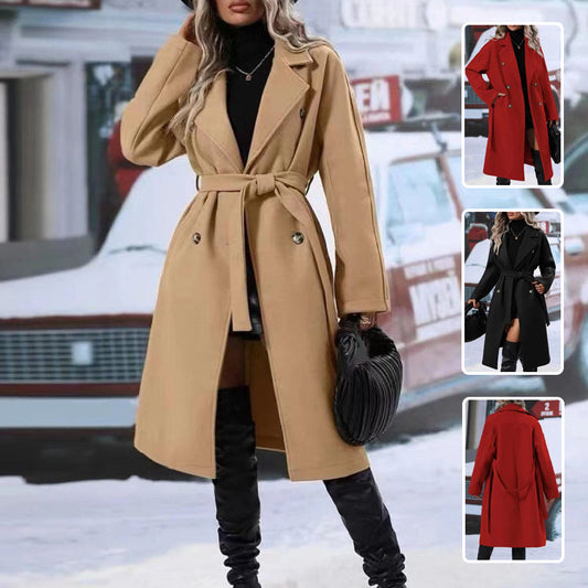 Luxe Trench – Timeless Elegance, Winter-Ready Style - LÜORÉ